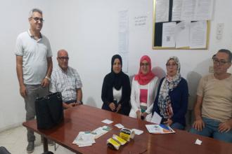 زيارة الى الادارة الجهوية للتجارة بنابل