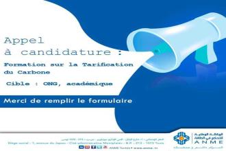 Appel à candidature Formation sur la Tarification du Carbone Cible : ONG, académique