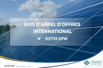 AVIS D’APPEL D’OFFRES INTERNATIONAL  N° - 512735  KFW