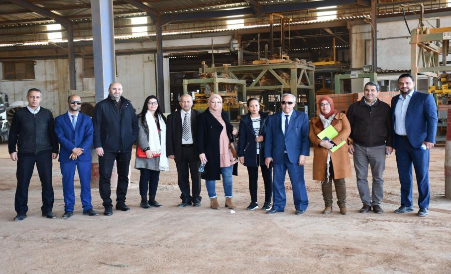 زيارة ميدانية الى مؤسستين صناعيتين مختصتين في صناعة الآجر بولاية نابل
