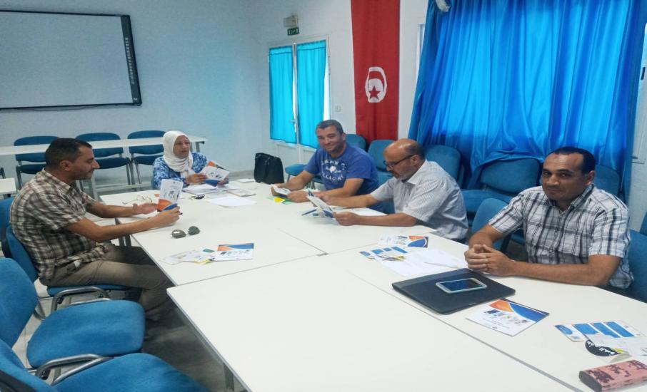 زيارة مقر المندوبية الجهوية للصحة بنابل