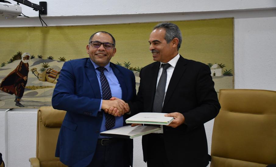 توقيع اتفاقية تعاون وشراكة مع الوكالة العقارية للسكنى