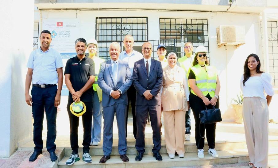 متابعة ميدانية لمشاريع الانتقال الطاقي في المؤسسات العمومية بولاية بنزرت