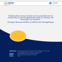 Élaboration d_une étude sur le potentiel de la recherche et développement dans le secteur de l_énergie en Tunisie