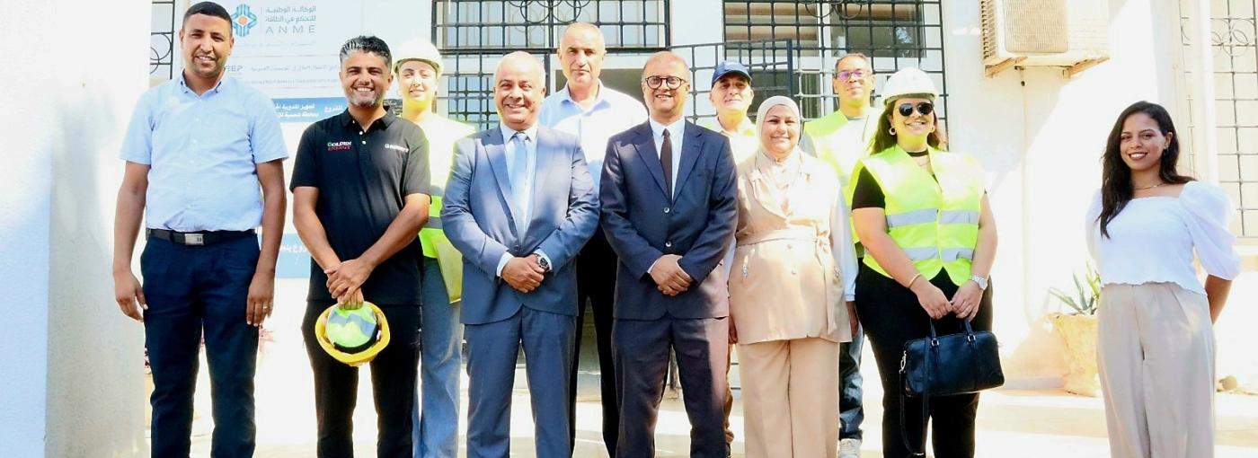 متابعة ميدانية لمشاريع الانتقال الطاقي في المؤسسات العمومية بولاية بنزرت